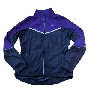 Nike Colorblock Zip Up Jacket Size Medium